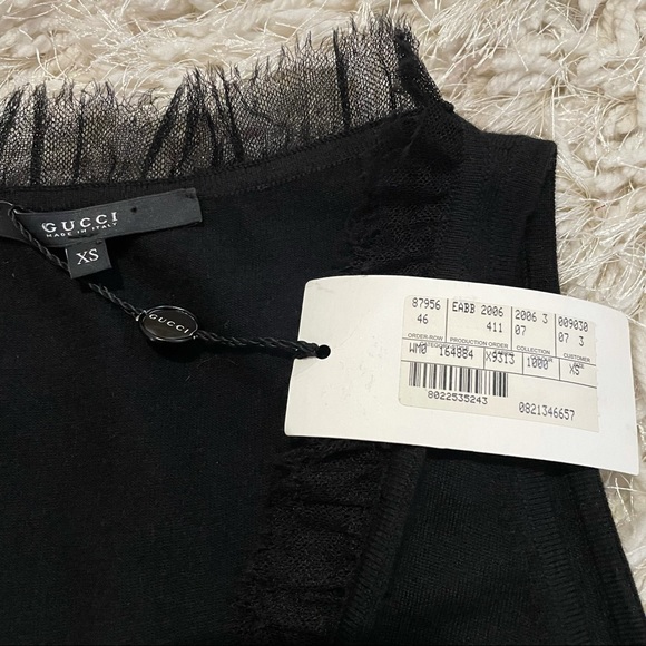 NWT Gucci V-Neck Tank Top - Picture 5 of 9